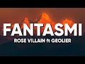 Rose Villain ft Geolier - FANTASMI (Testo/Lyrics)
