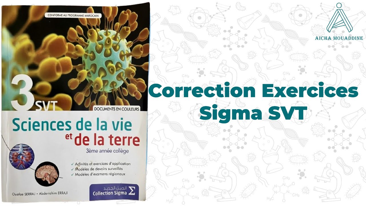 Pages De Garde Svt 3eme Correction Exercices Sigma SVT (Page 10) | Programme Francophone au