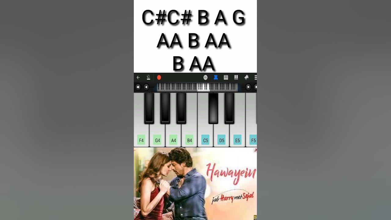Hawaayein Part 3 Slow Piano Tutorial YouTube hawaayein-part-3-slow-piano-tutorial-youtube