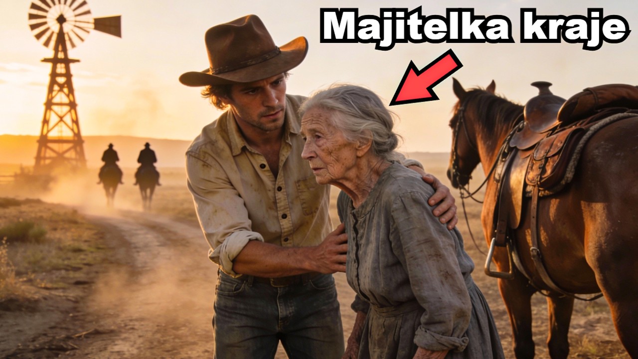 Všichni Ji Nechali v Prachu, Jen Jeden Kovboj Zastavil. Netušili, Že Vlastní Půlku Kraje!“