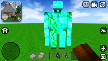 How to Summon Diamond Golem in Mini Block Craft