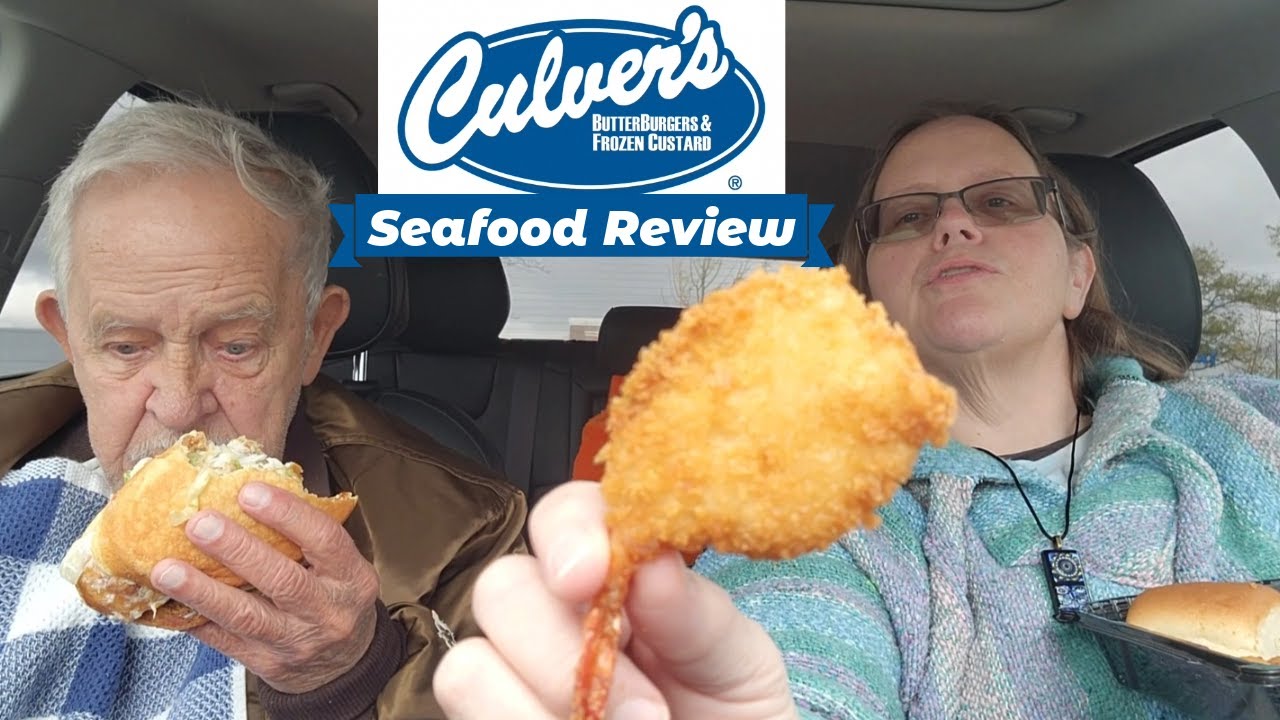 Culver's Seafood Review *Cod and Shrimp foodreview fastfoodreview culvers YouTube