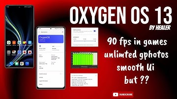OXYGEN OS 13 BY HEALER FOR MI 11X POCO F3 REDMI K40 ✌️