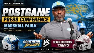 Marshall Faulk Postgame Press Conference vs. Texas Southern - Week 8