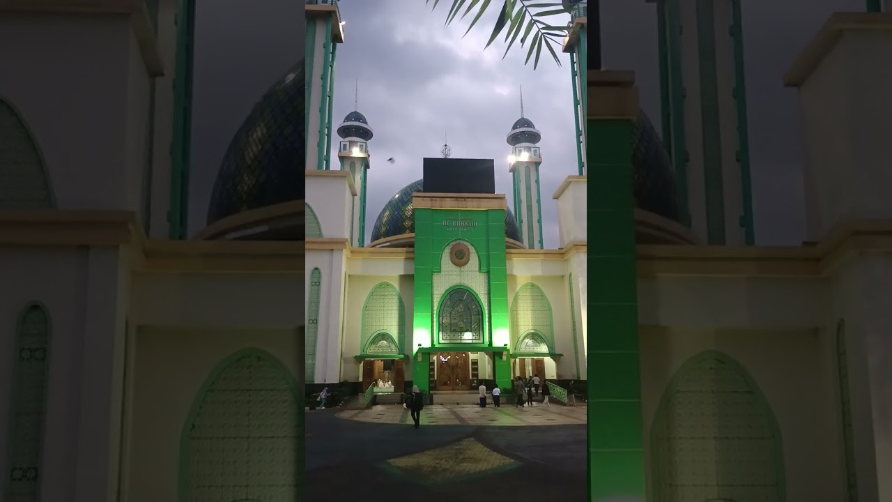 Adzan Maghrib Masjid Agung Al Barkah Kota Bekasi