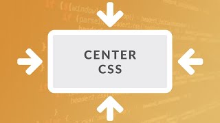 How to Center in CSS  EASY ( Center Div and Text Vertically and Horizontally )