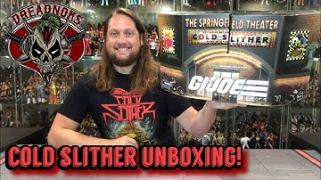Cold Slither GIJOE Classified Series SDCC Exclusive Unboxing & Review!