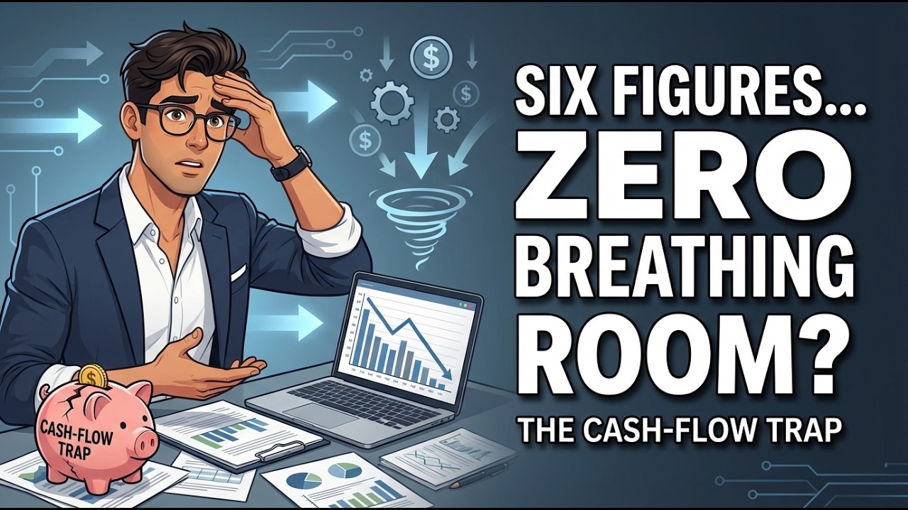 Why High Earners Still Feel Broke: The Cash-Flow Trap