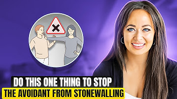 Stop A Dismissive Avoidant from Stonewalling By Doing THIS