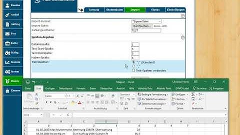 Einrichten von CSV-Importen zum Kontenabgleich