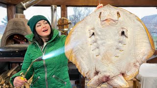 3 Блюда из мяса крылатой рыбы! Морской деликатес из ската