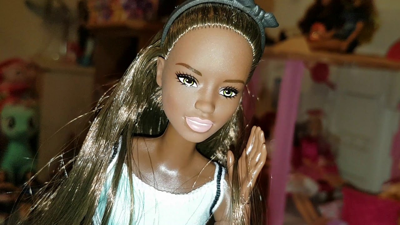 barbie with dark hair