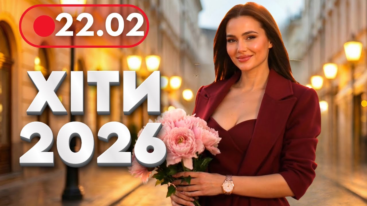 Хіти 2026 🔥 22 лютого - Нові українські танцювальні пісні | Музика для гарного настрою