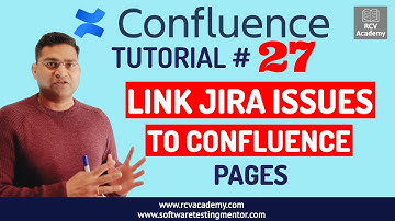 Confluence Tutorial #27 - How to Link Jira issues to Confluence Pages