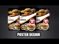 Food Poster Design | Graphic Designing |