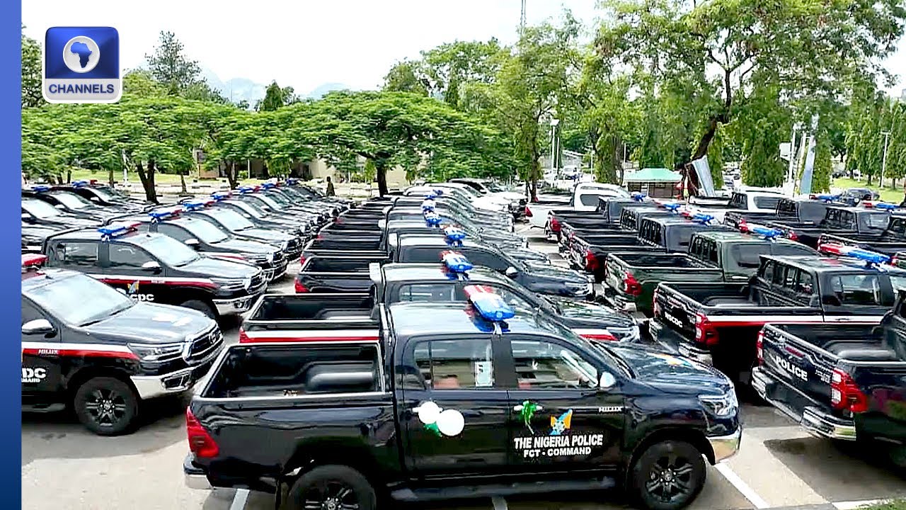 FCT Authority Donate 50 Operational Vehicles To Security Agencies - YouTube