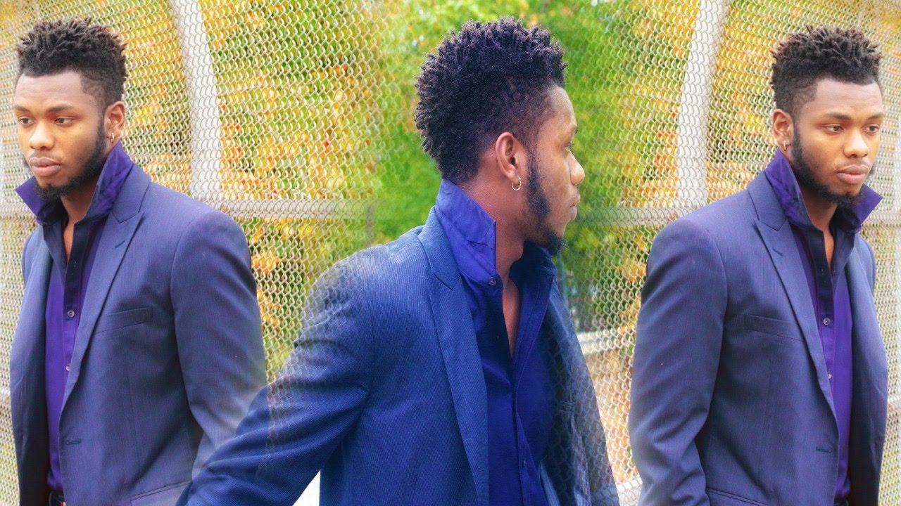 💋‍ Finger Coil Twist OUT Hairstyle for Men Mohawk Style YouTube