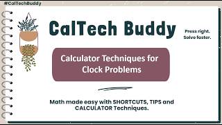 CalTech #27 |  Clock Problem in Algebra