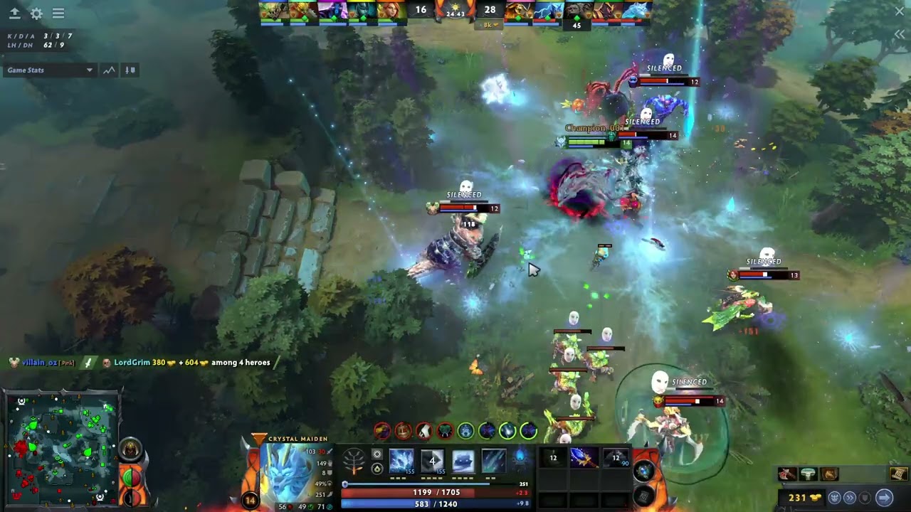 My CRYSTAL MAIDEN rampage moment.