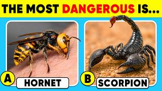 How Good Is Your Knowledge of WILD ANIMALS? 🐝🦂✅ General Knowledge Trivia Quiz screenshot 4