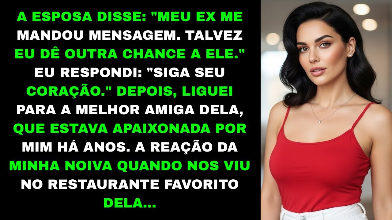 Minha Futura Esposa me mandou uma mensagem sobre estar na casa do ex, sem o pai dele, e minha reação