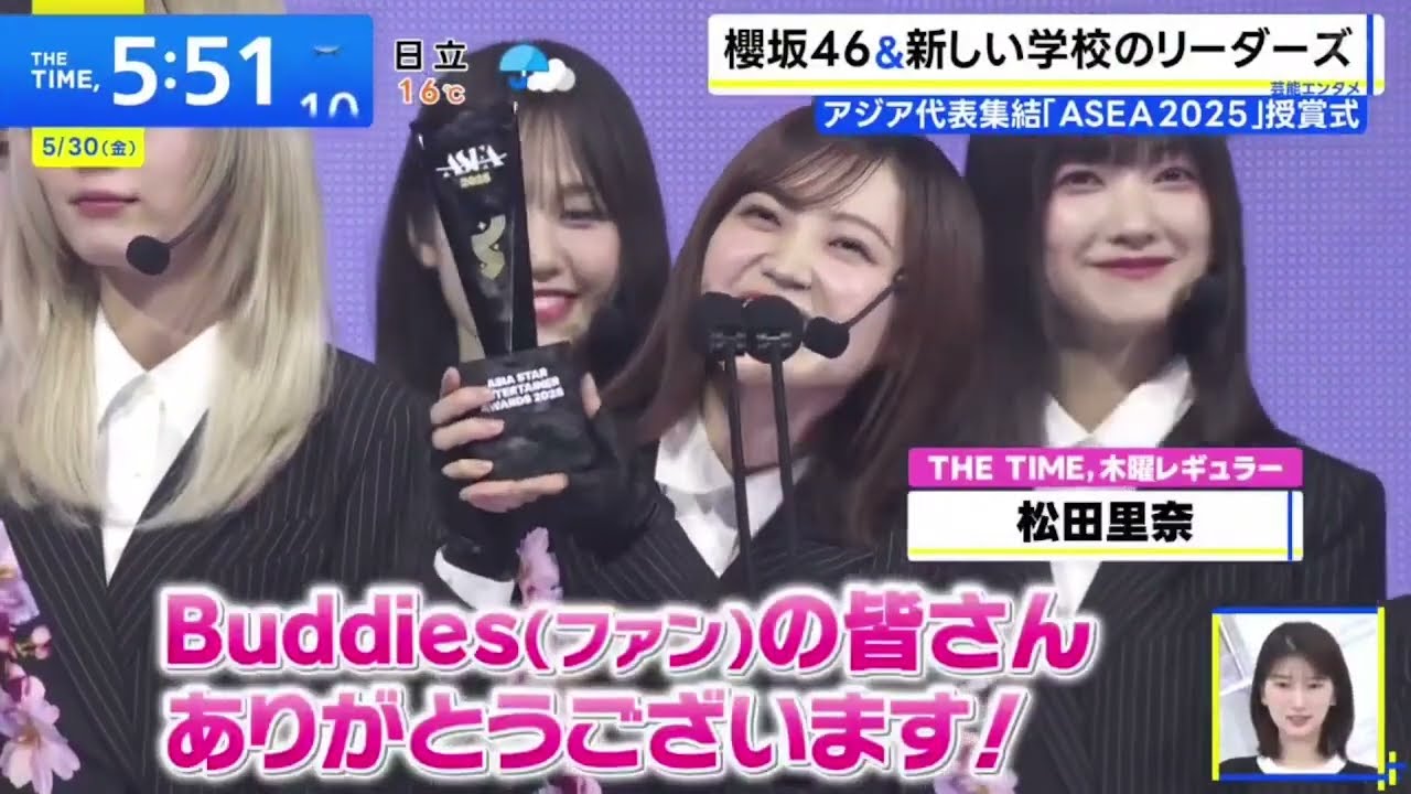 2025.5.30 HANA & timeleszインタビュー「ASEA 2025」ZIP! #timelesz