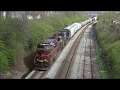 Railfanning in Lexington, KY on NS CNO&TP March 25-30, 2020 with extreme heritage & foreign power