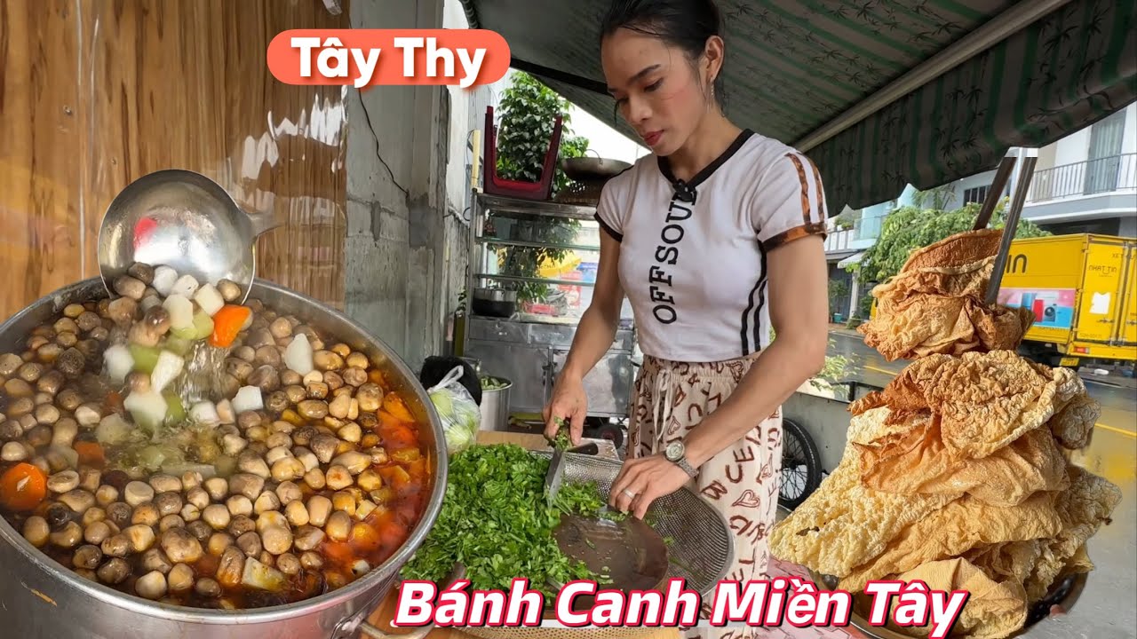 Bánh Canh Miền Tây Ngọt Nước,Tây Thy Làm Thanh Đạm Đậm Từ Rau Củ Miệt Vườn