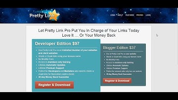 Pretty Link tutorial