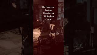Footage of Chillingham Castle dungeons/torture chambers taken during our 2 night stay 🫣#creepy