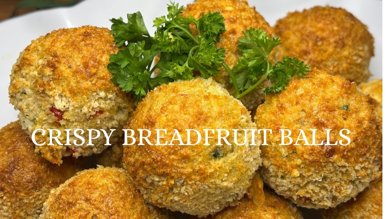 Самые вкусные шарики из хлебного дерева в карибском стиле.