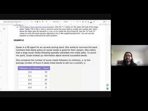 Scatter Plots (Desmos Graphing) Lesson