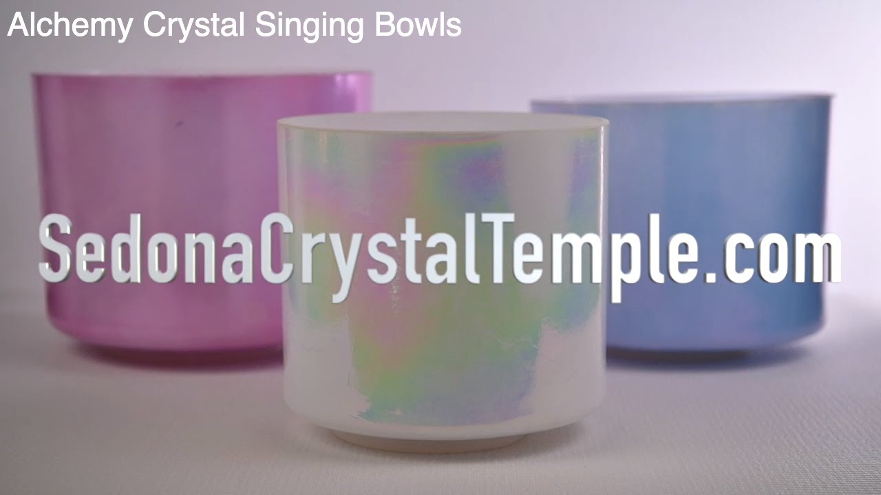 Alchemy Crystal Singing Bowls Set Meditation Stress YouTube