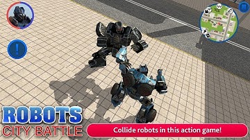 Robots: City Battle (By Best Simulator Games) Android Gameplay HD