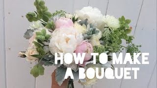 Follow me along as I create a wedding bouquet and give you step-by-step design directions as to how to build your own! Gosh I love 