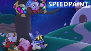 【SPEEDPAINT】| Dream Friends | Kirby Star Allies