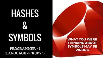 ruby hashes and symbols