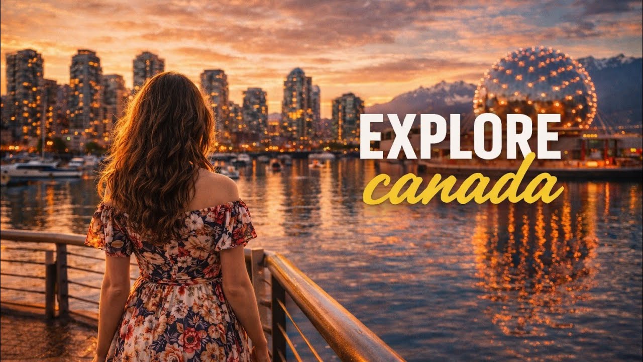 Canada City Walk Tour |  Vancouver Canada Walk Tour | Explore Vancouver Canada