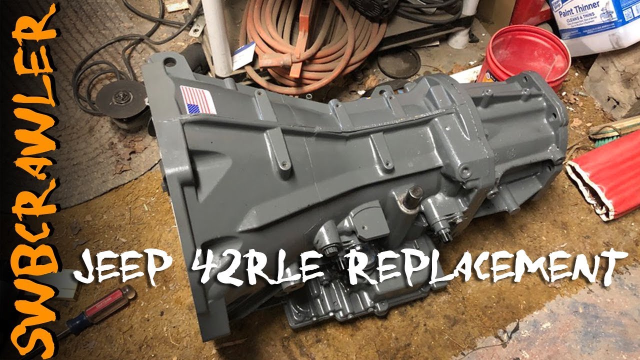 Replacing the 42RLE in my 2005 Jeep Wrangler after a P0700, P1775 code -  YouTube