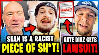 Sean O'Malley gets EXPOSED for being RACIST! Nate Diaz gets SUED for ALTERCATION! Max Holloway UFC