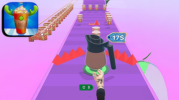 Coffee Stack ​- All Levels Gameplay Android,ios (Levels 445-448)