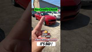 Used Cars for sale in Houston area #automobile #camaro #badcredit #carloans #easyfinance #viral