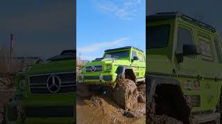 RC CAR Mercedes 6x6 Stuck in MUD