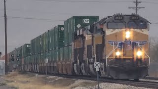 Railfanning in Ysleta in El Paso, TX 04/12/2024