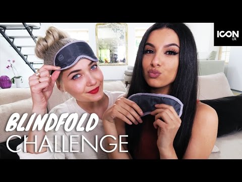 Roxxsaurus vs Leyla Rose: Blindfold Makeup Challenge