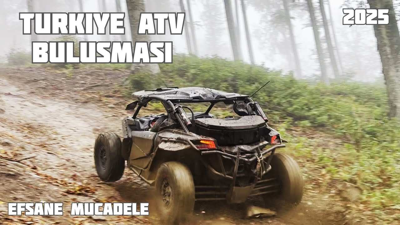 Türkiye Atv Buluşması 2025 - Çamur, Adrenalin ve Zirve Mücadelesi - Atv Efsaneleri Burada!