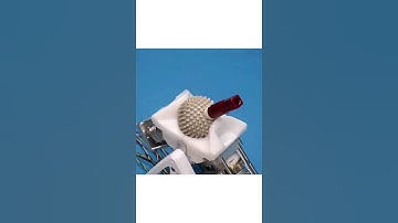 Active Ball Joint Mechanism 3 DOF With Spherical Gear Meshing |#sphere #mesh #shorts #gear #freedom