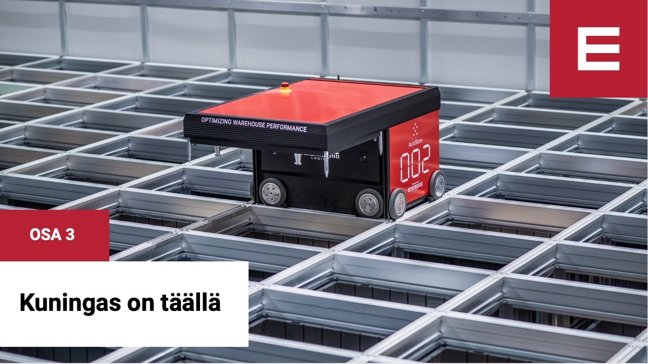 Varastoautomaatio kruunaa sisälogistiikkasi sujuvuuden