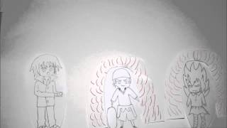 Chibi fights - Cut out Animation