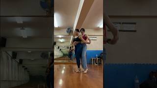 Can you guess who’s leading? 😜 Chelion - Prueba de amor: Avril and Jemma ‘switch’ bachata practice